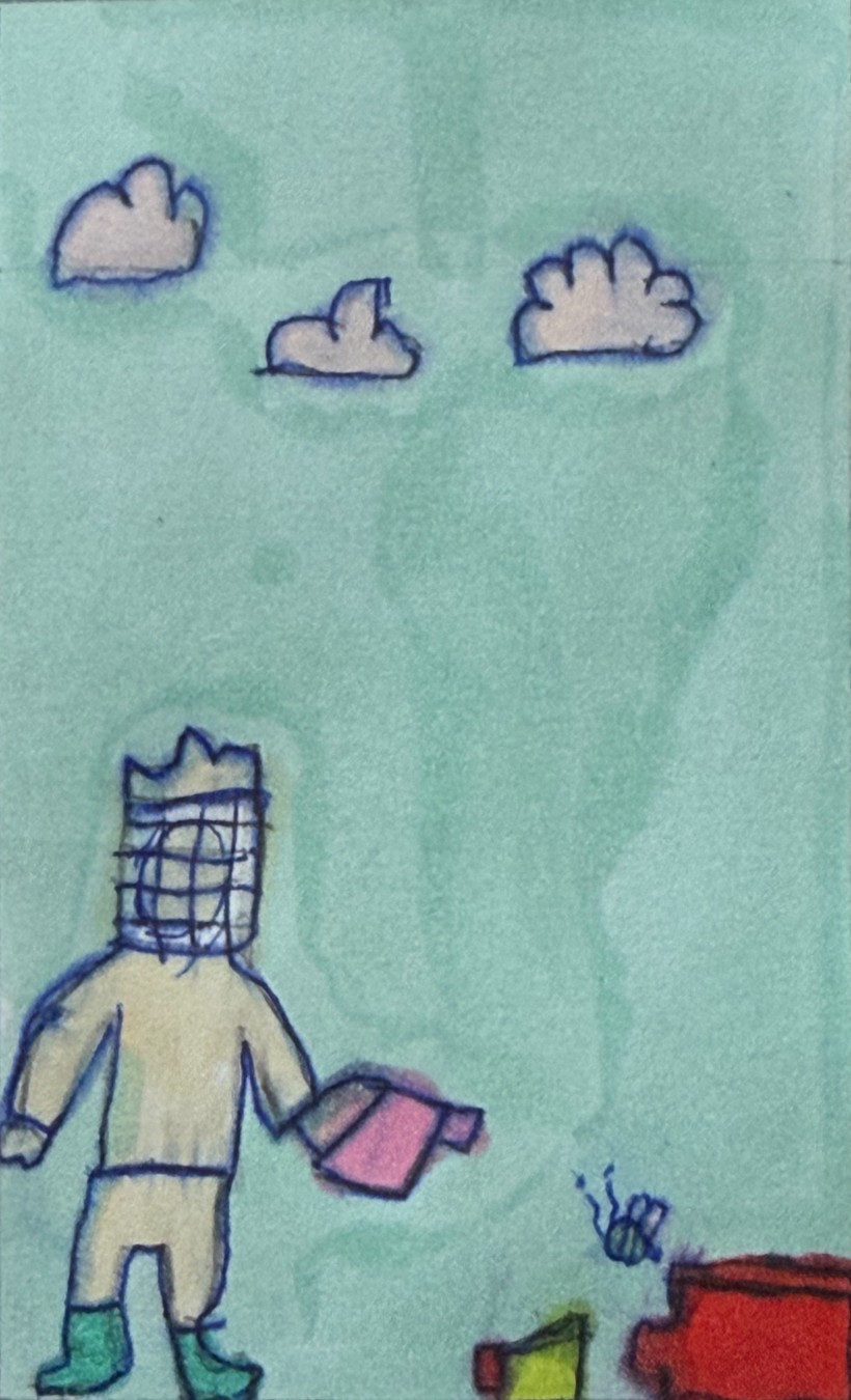 Imker tekening